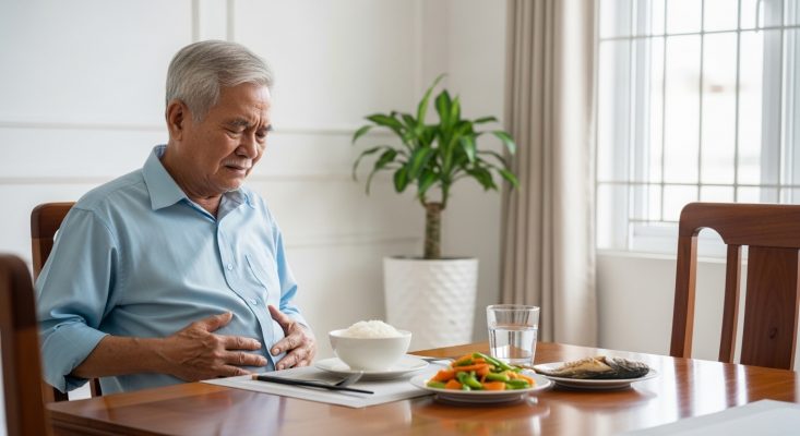 Độ tuổi trung niên và cao tuổi khả năng hấp thu dinh dưỡng giảm, hệ tiêu hóa kém hơn và nhiều cơ quan bắt đầu suy yếu theo thời gian.