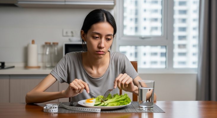 Chế độ ăn thiếu cân bằng cơ thể sẽ dần dần bị suy giảm