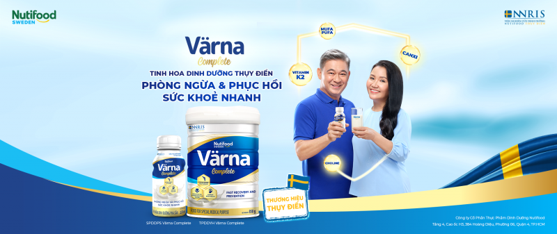 Varna Complete mang đến giải pháp cung cấp đầy đủ protein, vitamin và khoáng chất, giúp duy trì năng lượng và hỗ trợ cơ thể hoạt động ổn định