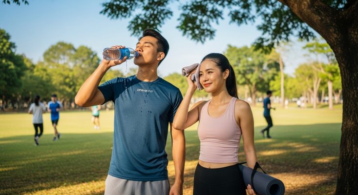 Nước chiếm phần lớn trọng lượng cơ thể và tham gia vào hầu hết các hoạt động sống.