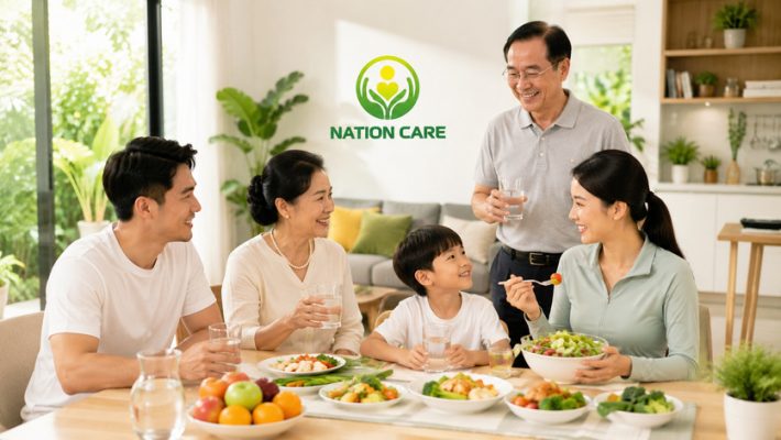 Bí quyết sống khỏe cùng Nation Care – Xu hướng dinh dưỡng hiện đại 2026